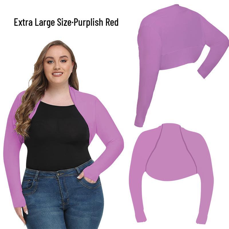 Damen Sommer Sonnenschutz Golf & Radfahren Armstulpen - Leichtgewichtiger, einfarbiger Schal für Outdoor-Sportarten