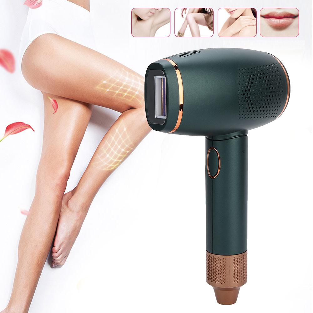 Aimanfun 400000 Flashes Hair Removal Machine Portable Household Hair Removal Devices Dark GreenEU