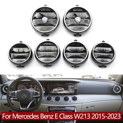 90%New Car Front Dashboard Air Conditioner AC Vent Grille Outlet Cover Panel For Benz E Class W213 2016- E200 E230 E300 E350