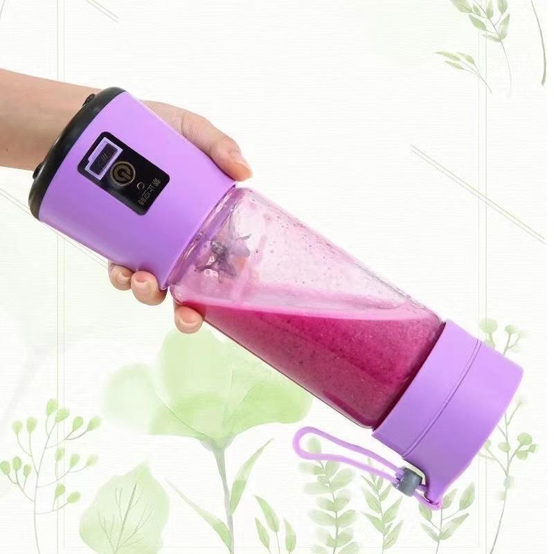 Juicer Extractor Machine Fresh Blender Electric Smart Mini Slow Citrus Vegetable Juicer Cup Bottles Press Portable USB Sugarcane