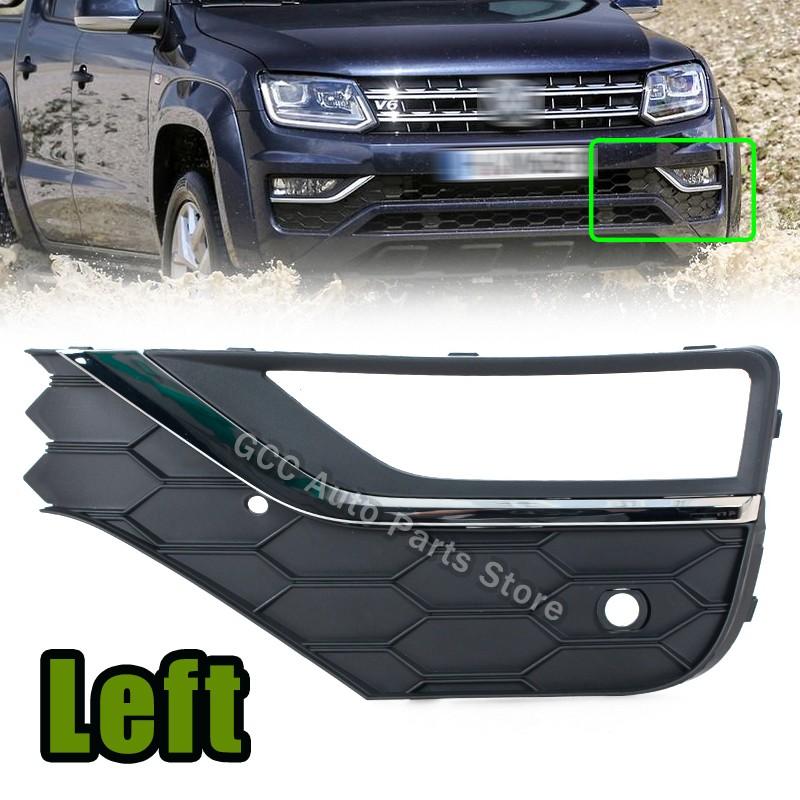 Left For VW Amarok 2016-2022 FogLight Cover Grill Driving Lamp Foglamp Grill