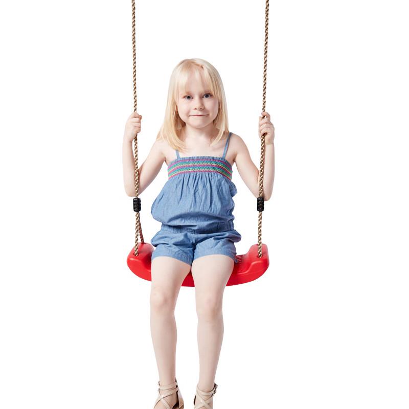 Children's Outdoor Curved Plastic Swing