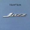 1pc 3D Metal JAZZ 3D Logo Badge Sticker Car Trunk Rear EmblemDecal