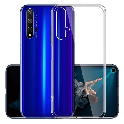 Capa de TPU de silicone macio Huawei P40 Lite E P30 Pro P20 Honor 20 Pro 10i 9X 8X 8A 8S 9A 9C 20E 10 P SMART Y6 Y7 Y9 Prime 2019 Capas de TPU transparentes macias