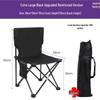 Portable Outdoor Metal Folding Moon Chair for Camping & Picnics