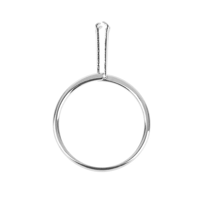 Porta anello a molla, pietra, gemma, diamante, espositore ad anello, diamante a quattro griffe