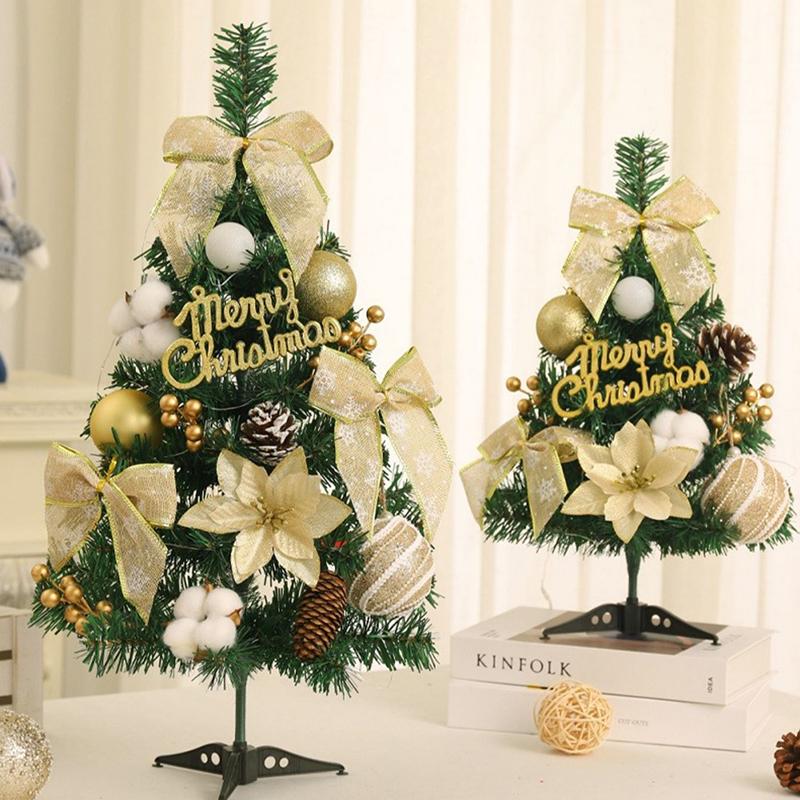 30/60cm Christmas Tree Ornament Christmas Decorations Home Office Desk Decoration Christmas Liquidations Adornos De Navidad