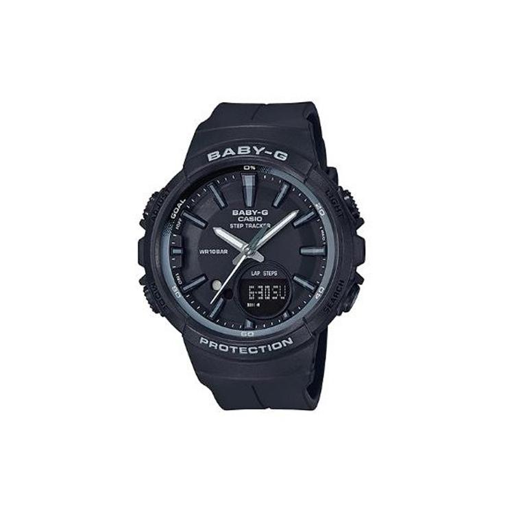 CASIO Men BABY-G Black Watch BGS-100SC-1A BGS-100SC-1A Black Dial
