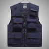 Men's Quick-Dry Multi-Pocket Vest for Fishing, Outdoor Work, Photography, and More - Plus Size Available