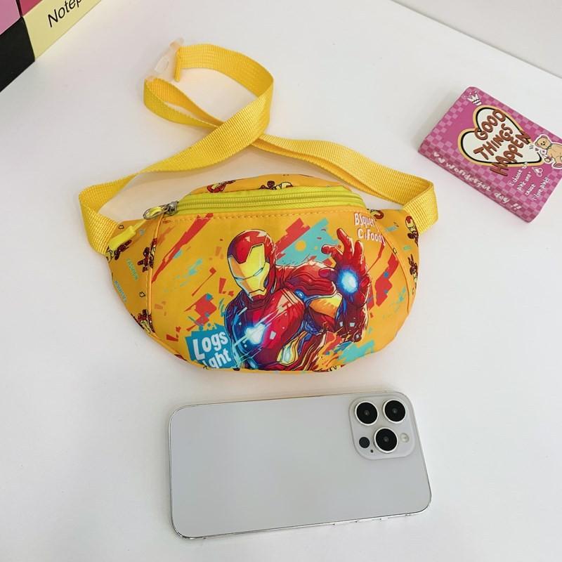 Avengers Spider Man Cartoon Kids Coin Wallet With Lightweight Nylon For Toddlers And Outdoor Use