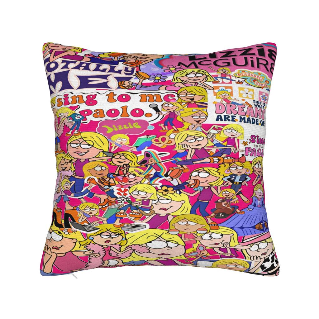 Pillow Cover Lizzies Cartoon McGuires Morden Pillow Case For Sofa Car Home Decor Pillowcases