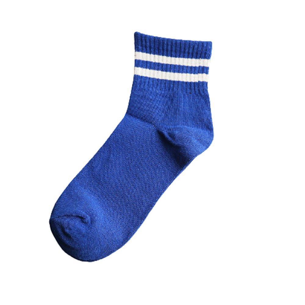 

Модные Свежие Женские Мужские Полосатые Спортивные Носки Средней Длины Носки с Двумя Полосками Корейские style 5