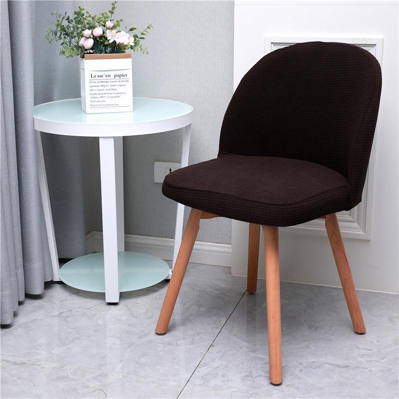 Curved Low Back Chair Cover Special European Elastic Hotel Restaurant Restaurant Home Chair Cover Banquet