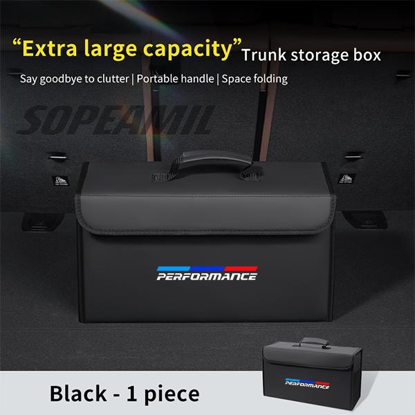 Car Trunk Storage Box Organizer Foldable Stowing Tidying Bag For BMW E39 E46 E60 E90 F10 F15 F20 F25 F30 G20 G30 X1 X3 X4 X5 X7