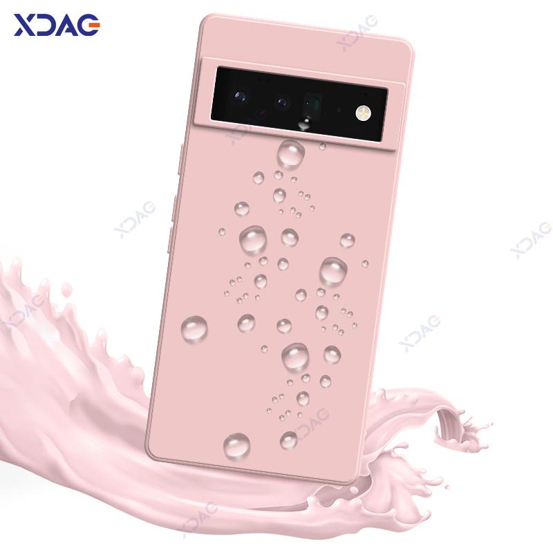 Luxury Square Liquid Silicone Case for Google Pixel 6 Pro 6A Pixel6 A 5G 360 Soft Phone Cover Anti Fall Bag Coque Armor