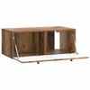 Wall Mounted TV Cabinet 78.5 X 41 X 30 Cm Reclaimed Wood Look