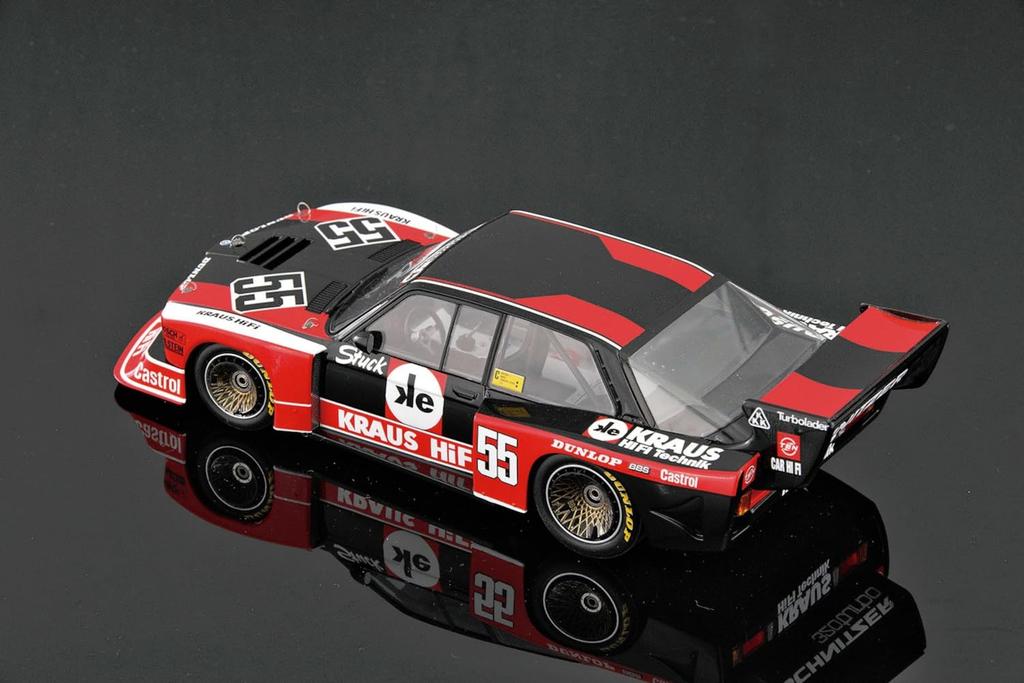 BMW 320 E21 Turbo 1980 DRM Zolder Westfalencup Winner Plastic Model Kit BX24028 PLATZ/BEEMAX 1/24 Gr.5 (Automobile)