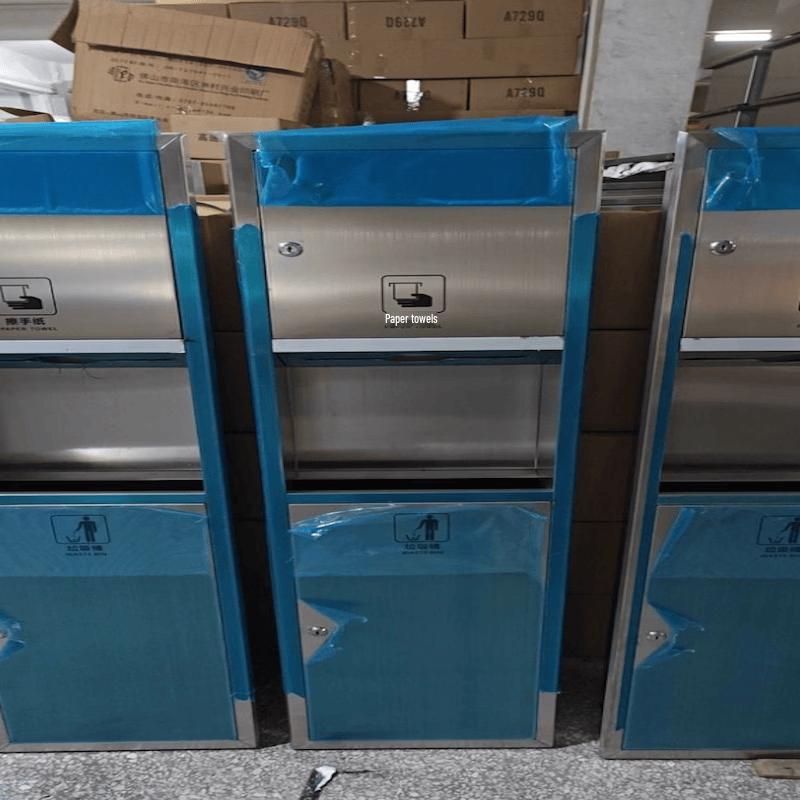 Morton Built-in Stainless Steel Trash Can