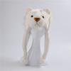 Wolf Dog Lion Monkey Panda Raccoon Plush Hat Cartoon Animal Caps