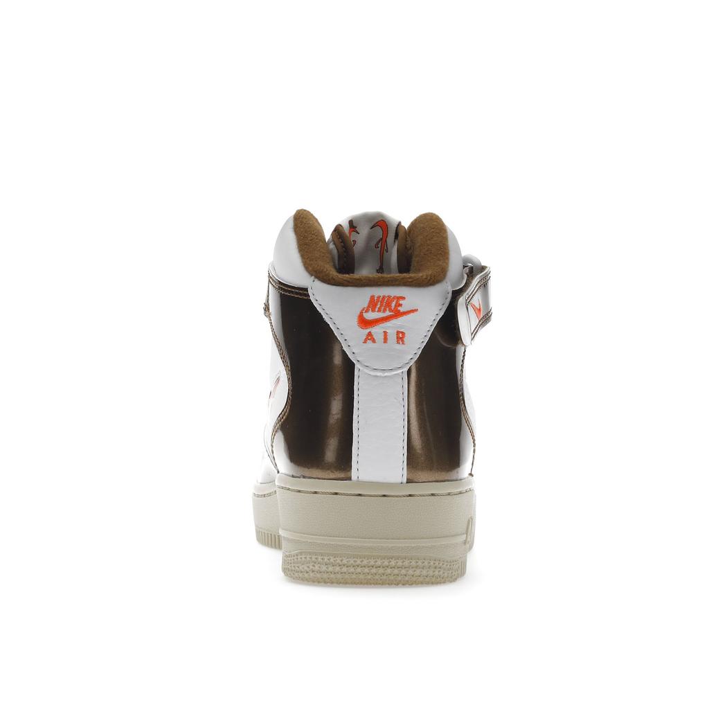 Nike Air Force 1 Mid QS White Orange DH5623-100