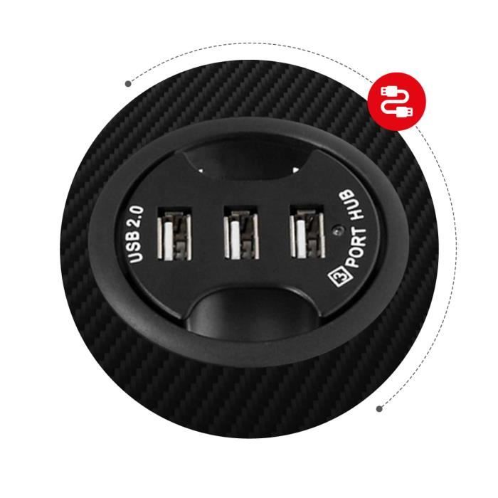 Bureau Gaming HUZARO HERO 2.5 LED RVB, 120x60x75cm Panier À Boissons, Crochet Casque, Bureau PC, Informatique, Pc Gaming