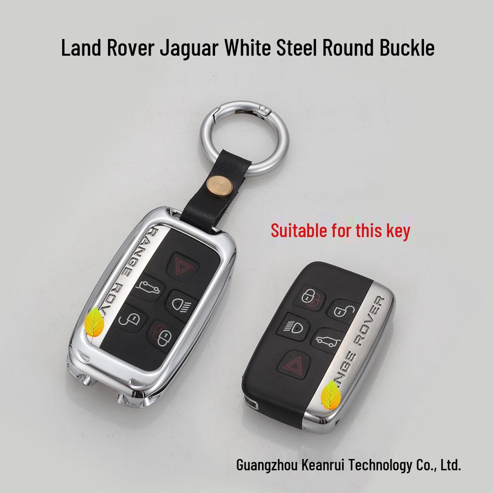 Leather Key Cover for 2019 Land Rover & Jaguar: Fits Range Rover, Evoque, Freelander