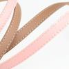 Korean Style Multicolor Alloy Pin Buckle Thin Waist Belt for Women's Fashion Dresses and Sweaters