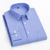 Thin Spring Summer 100% Cotton Shirts for Men Long Sleeve Checkered Dress Shirt Mens Blue Green  Men Clothing  Button Up Shirt