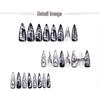 Trendy European & American Heart Butterfly False Nails - Hot-Selling Nail Art Tips