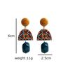 Makersland Vintage Mushroom Earrings Acrylic Irregular Jewelry Accessories Girls Gifts Geometric Earrings for Women