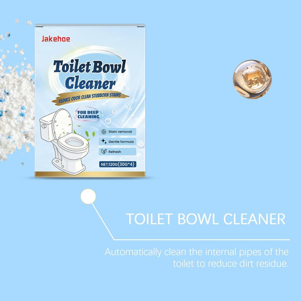 Toilet Bowl Cleaner Strongly Remove Scale and Urine Stains Eliminate Odors Reduce Bacterial Growth Gentle Toilet Cleaning Powder