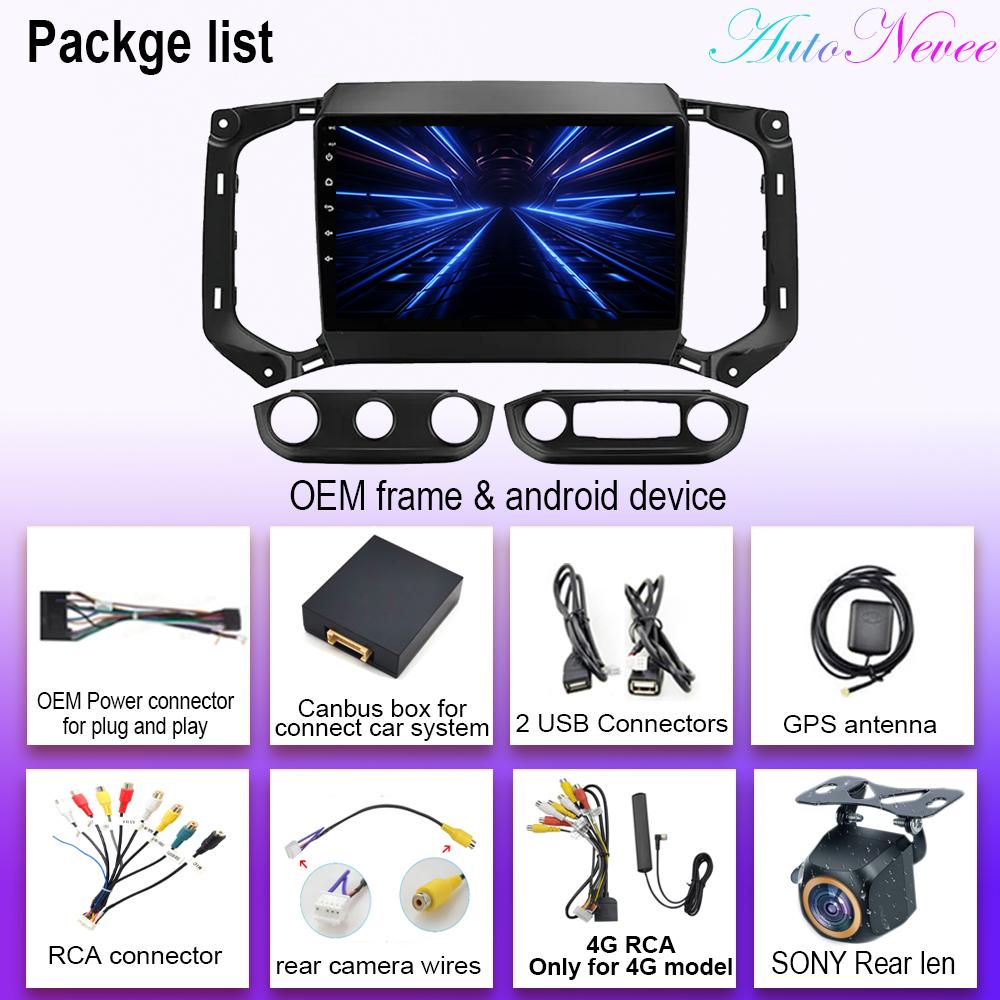 Android 14 For Chevrolet TrailBlazer 2017-2025 S10 Colorado For Isuzu D-MAX X Car Radio Navigation Multimedia Player NO 2din DVD