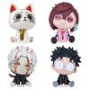 5.5CM Anime Dandadan Takakura Ken Ayase Momo Figure Big Eyes Cute Desktop Animation Model Toys Gifts Collection Ornaments PVC