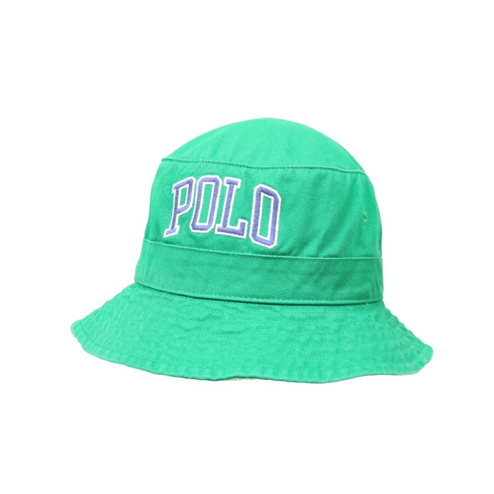 

(Поло Ральф Лорен) Мужская и женская хлопковая панама сафари с вышивкой логотипа, кепка 01080060, размер LXL, ЗЕЛЕНАЯ [Б/У]