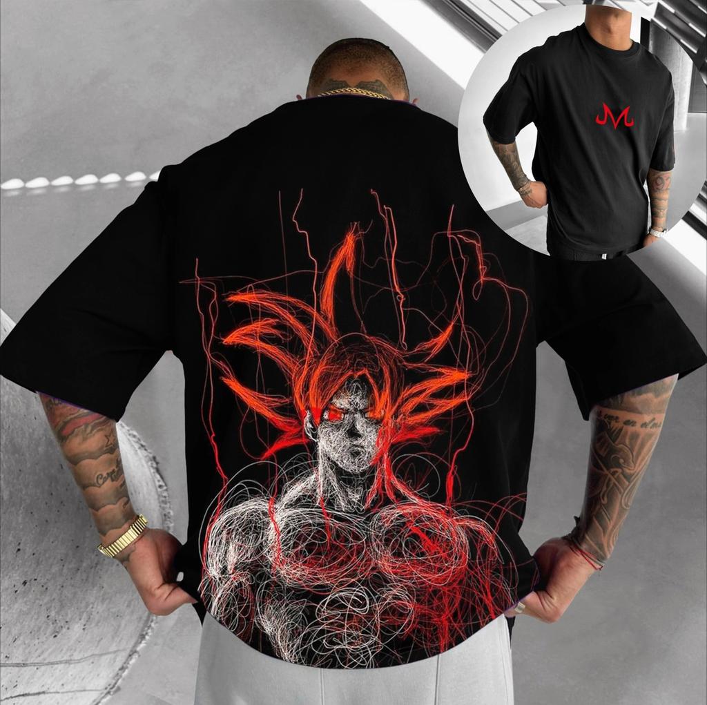 One Piece Luffy Printed Cotton Short-sleeved 2025 Korean-style Loose Breathable Sporty Round-neck T-shirt for Both Men and Women