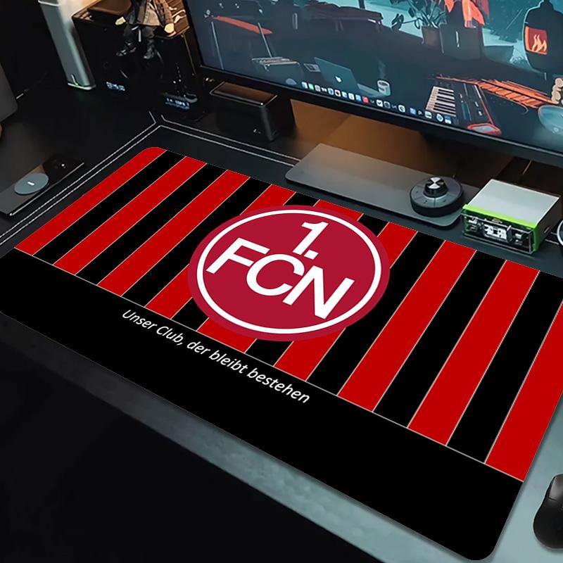 Tapis de souris Couleur 1.FC Nürnberg Coussin de table de jeu Grand Antidérapant Ordinateur portable Tablette Grande Sourispad XXL Tapis Mini PC Tapis de jeu Avec bordure bloquée