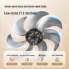Midea Quiet 7-Blade Pedestal Fan CN plug (adapter included)