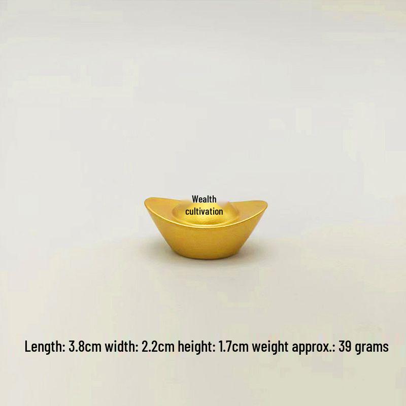 Lingots Dorés Décorations Festives - Ornements Trésors du Festival du Printemps