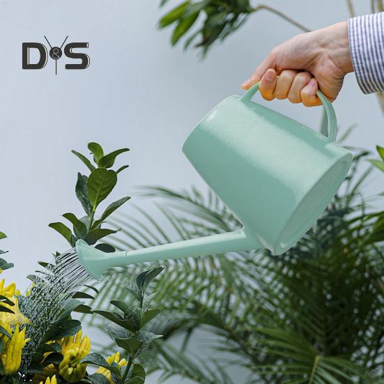 Konewka 1,8 l z długą wylewką Konewka z wyjmowaną rozetą zraszającą Lekki dzban ogrodowy do roślin doniczkowych, roślin zewnętrznych, ogrodnictwa