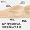 Steady Cup, Strapless Underwear, Women's Big Breasts, Beautiful Back, Non-slip Invisible Tube Top, Chest Wrapping, Seamless Gathering Bra
