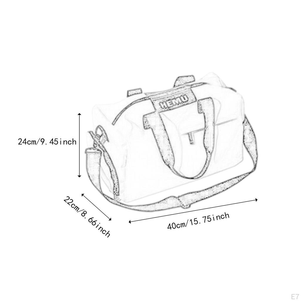 Sports Bag for Overnight Use During Business Trips And Workouts