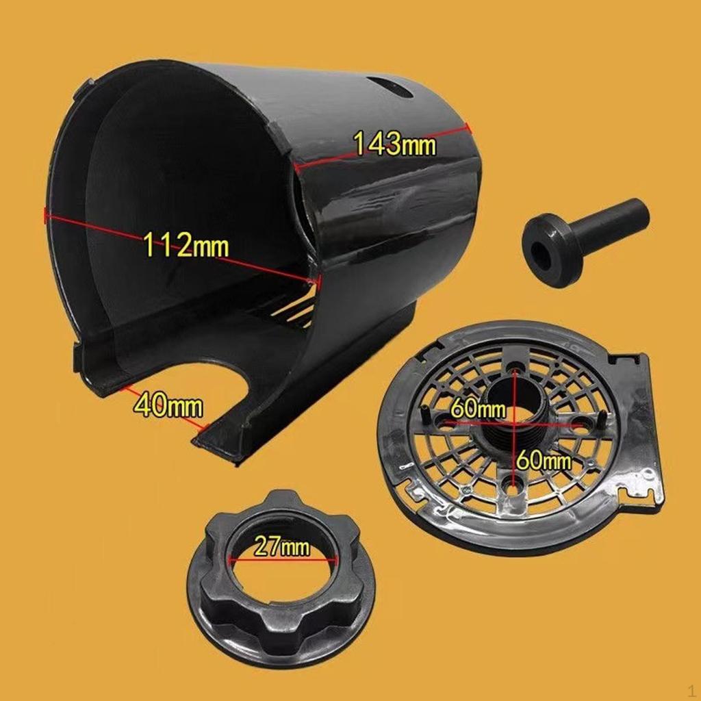 Electric Fan Motor Cover Oscillating Pedestal Multiuse Easy to Install Repair Replacement for