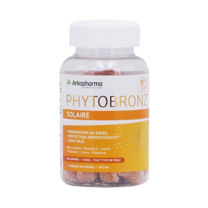 Arkopharma Phytobronz Préparateur Solaire Gummies 60 Gummies