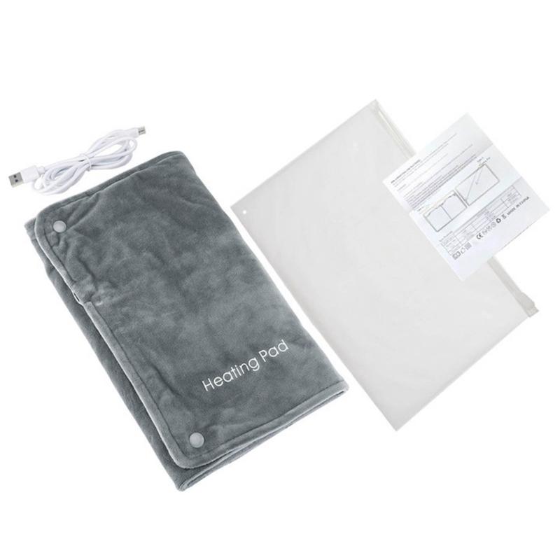 

USB Hand Warmer Electric Heating Pad Heater Warm Bag Winter Sleeping Pillow for Home Outdoor Camping Fishing 1