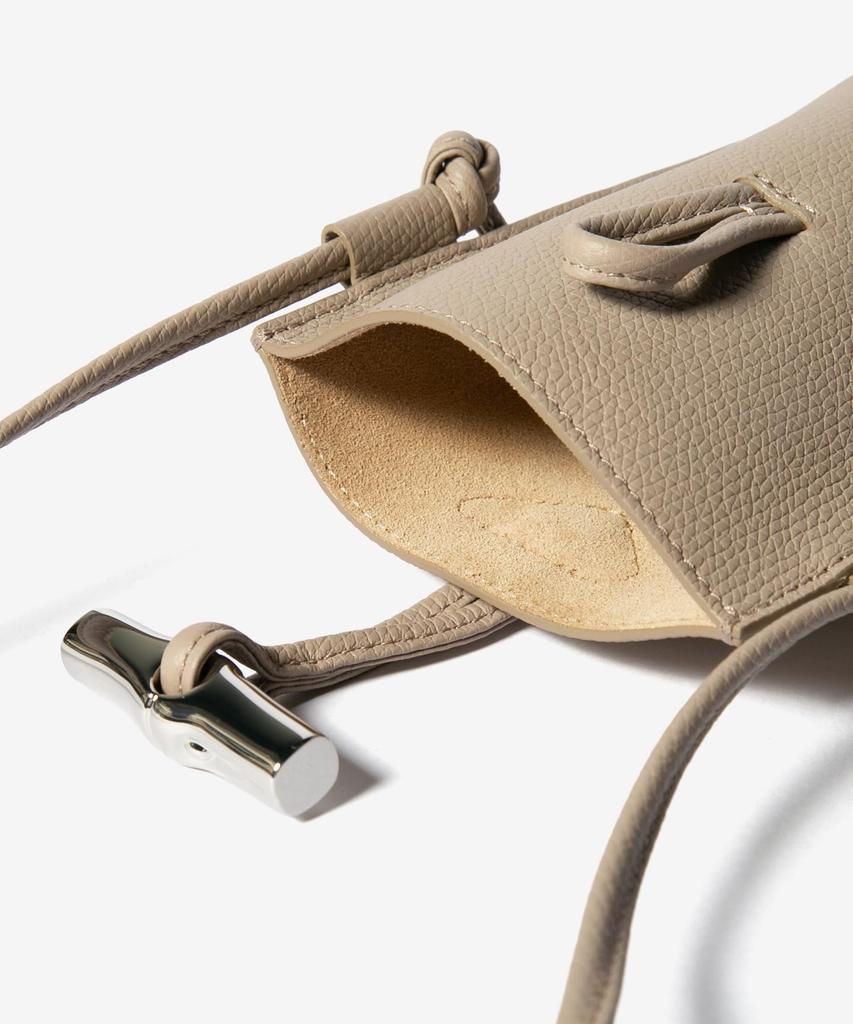 Longchamp Le Roseau Phone 34180 HFP Case, Women's, Clay, 266, Pre-owned