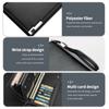 JQOZ8 For Ford Large Capacity Long Zipper Wallet Multi-slot Leather Wallet Escort KA Flex Everest KA Expedition Falcon Fusion