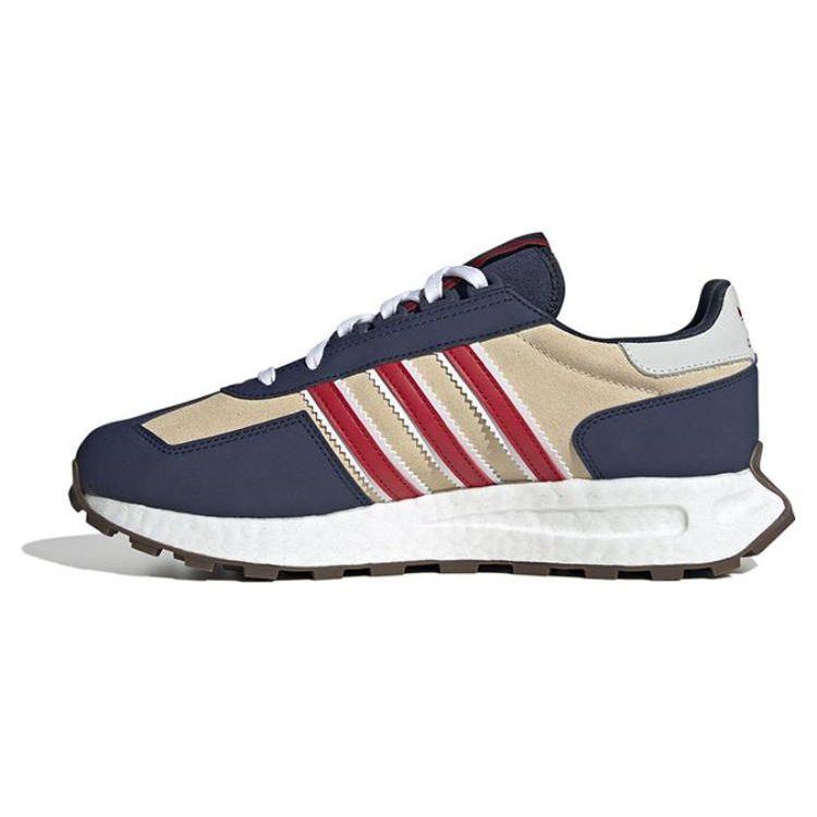 Adidas Originals Retropy E5 Retro Leather Durable Fit Low Top Running Shoes Unisex Sneaker Blue White IG9995