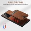 SUTENI H16 For Samsung Galaxy Note20 Ultra/Note20 Ultra 5G Magnetic Detachable 2-in-1 PU+TPU Cell Phone Case