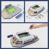 Rompecabezas 3D del Real Madrid Modelo de Campo de Fútbol: Juguete de Montaje sin Pegamento y Trofeo de la Liga de Campeones - Regalo de Cumpleaños Perfecto para Hombres