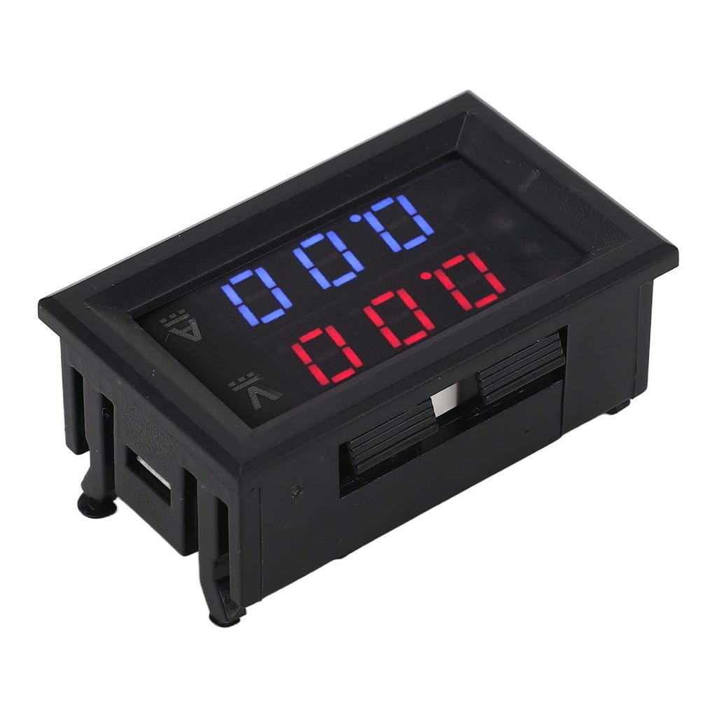 Voltage Current Meter Digital Voltmeter Ammeter Volt Tester Amp Detector LED Amperage Monitor Gauge DC0‑100V 50A with